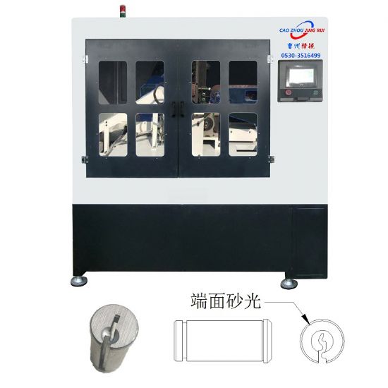點擊查看詳細信息<br>標題：JRS-8-4自動鎖芯雙頭單面拉絲機 閱讀次數(shù)：2406