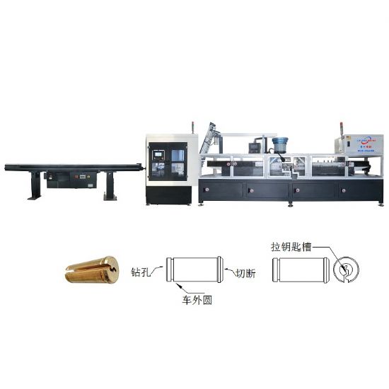 點擊查看詳細信息<br>標題：JZ-21自動鎖芯車外圓下料、拉槽機 閱讀次數：2179