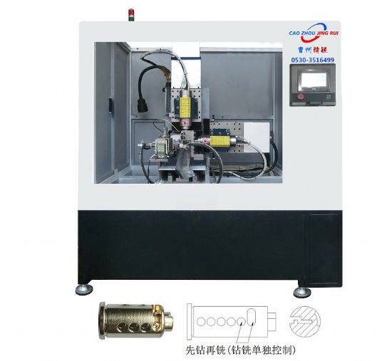 點擊查看詳細信息<br>標(biāo)題：JZ-4.2A自動鎖芯鉆彈子孔立銑機 閱讀次數(shù)：949