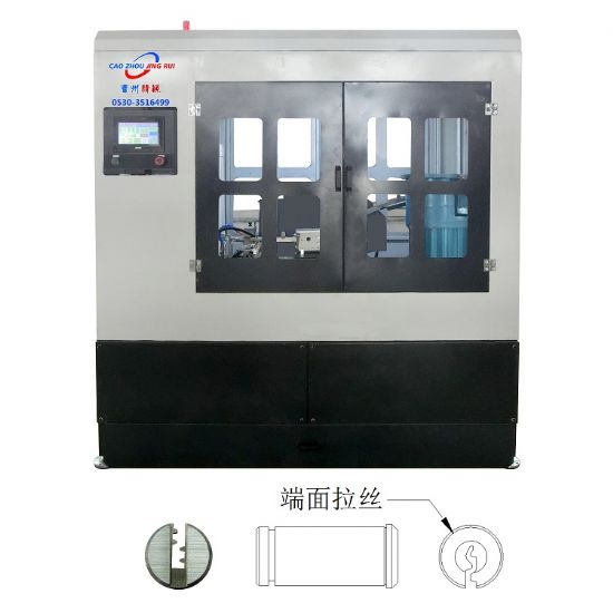 點擊查看詳細信息<br>標(biāo)題：JZ-8.6 自動鎖芯端面拉絲機 閱讀次數(shù)：965